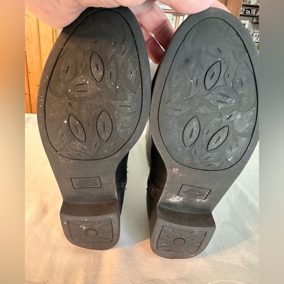 Life Stride Black Zip Up Boots w/Silver Bit On Side Sz 8 Equestrian Style Preppy - Picture 11 of 11